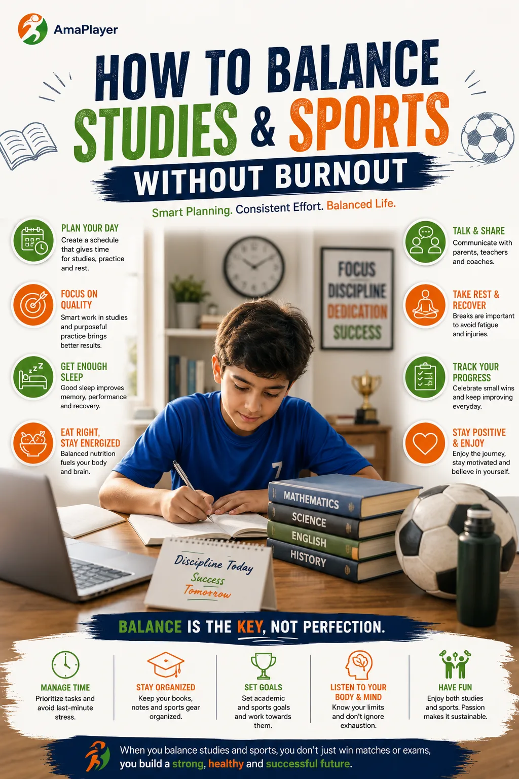 How to Balance Studies and Sports Without Burnout