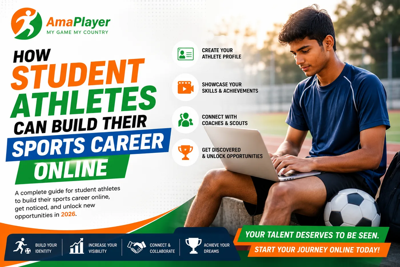 How Student Athletes Can Build Their Sports Career Online in 2026
