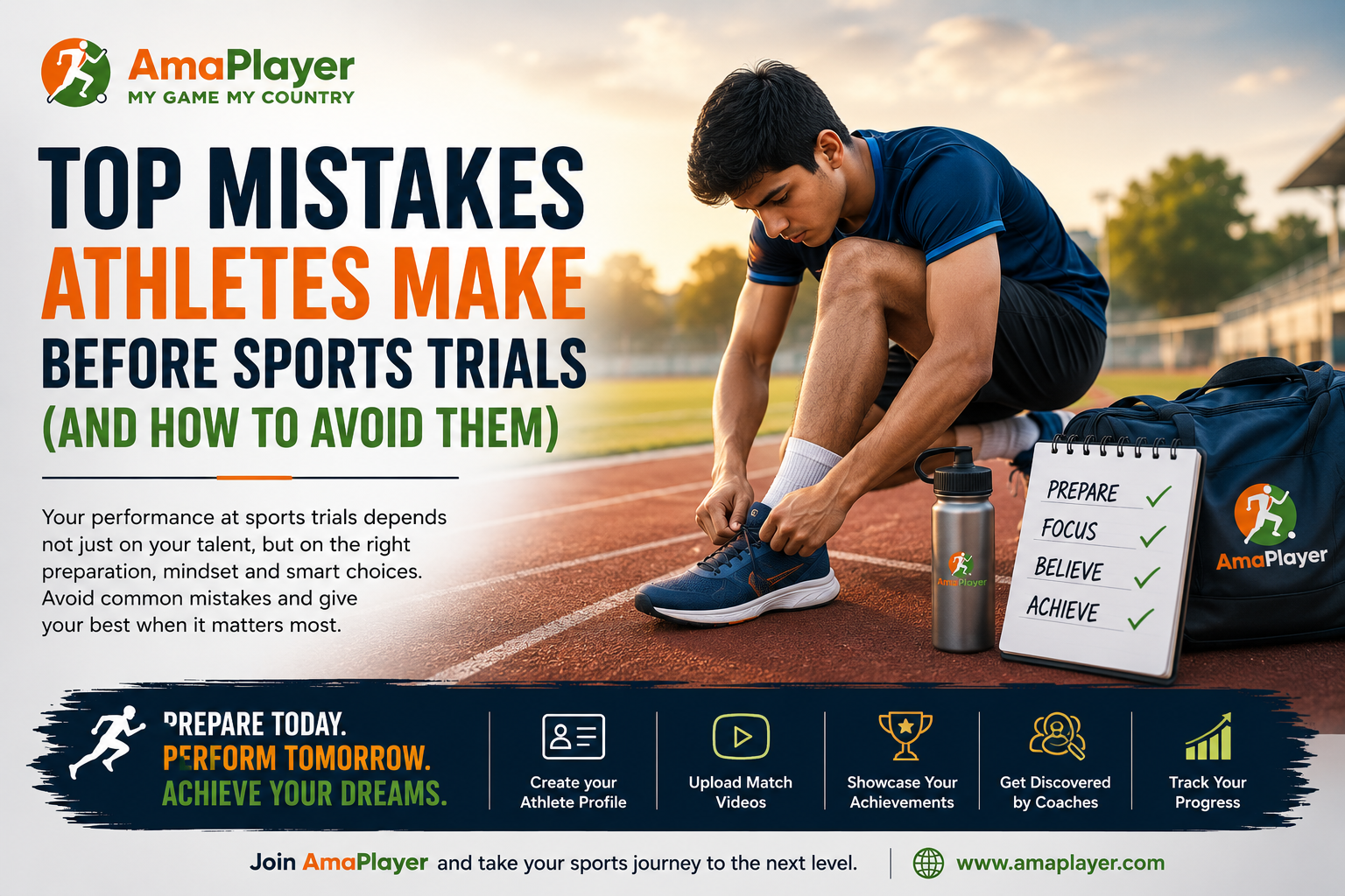 Top Mistakes Athletes Make Before Sports Trials (And How to Avoid Them)