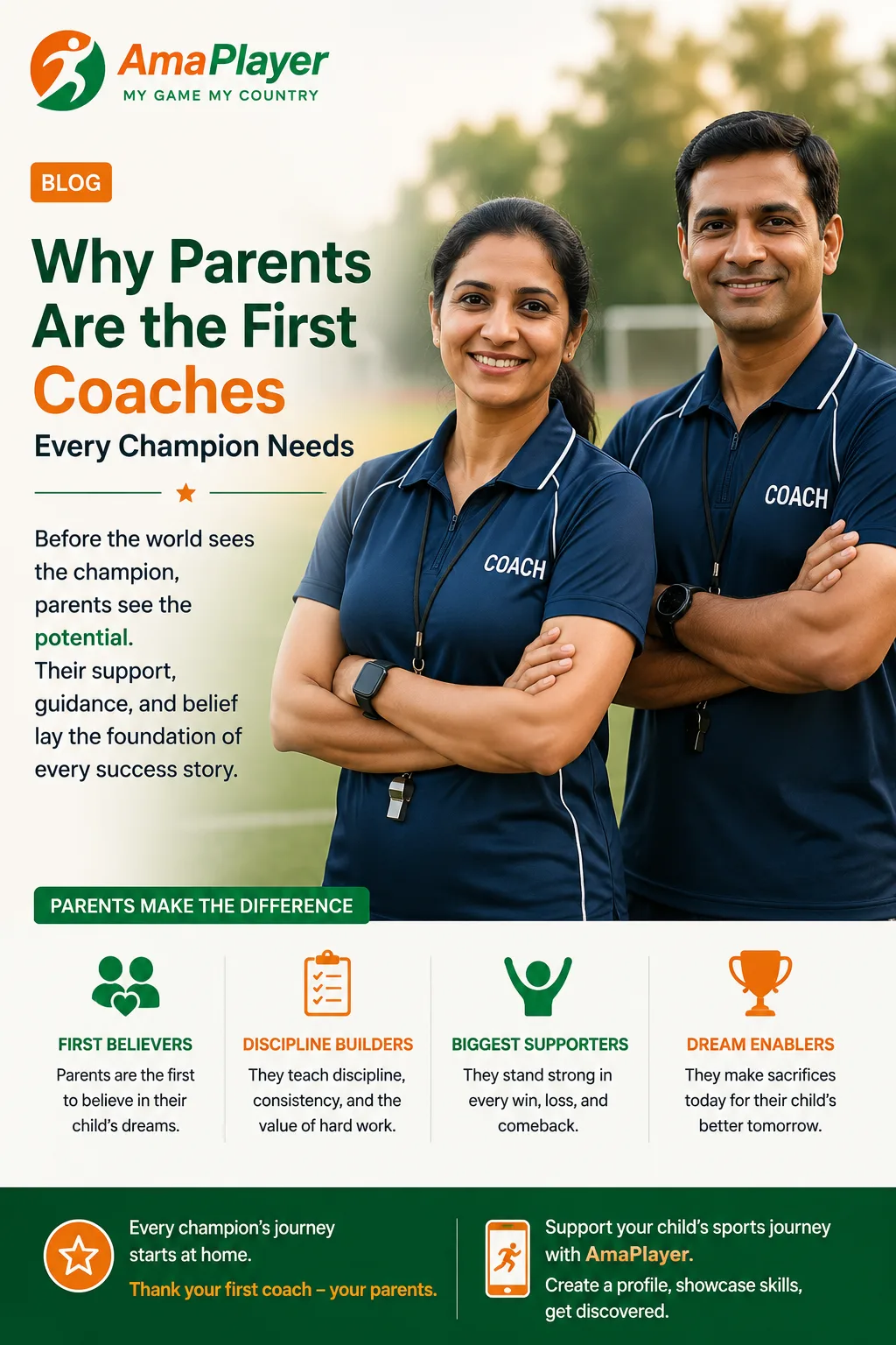 Why Parents Are the First Coaches Every Champion Needs