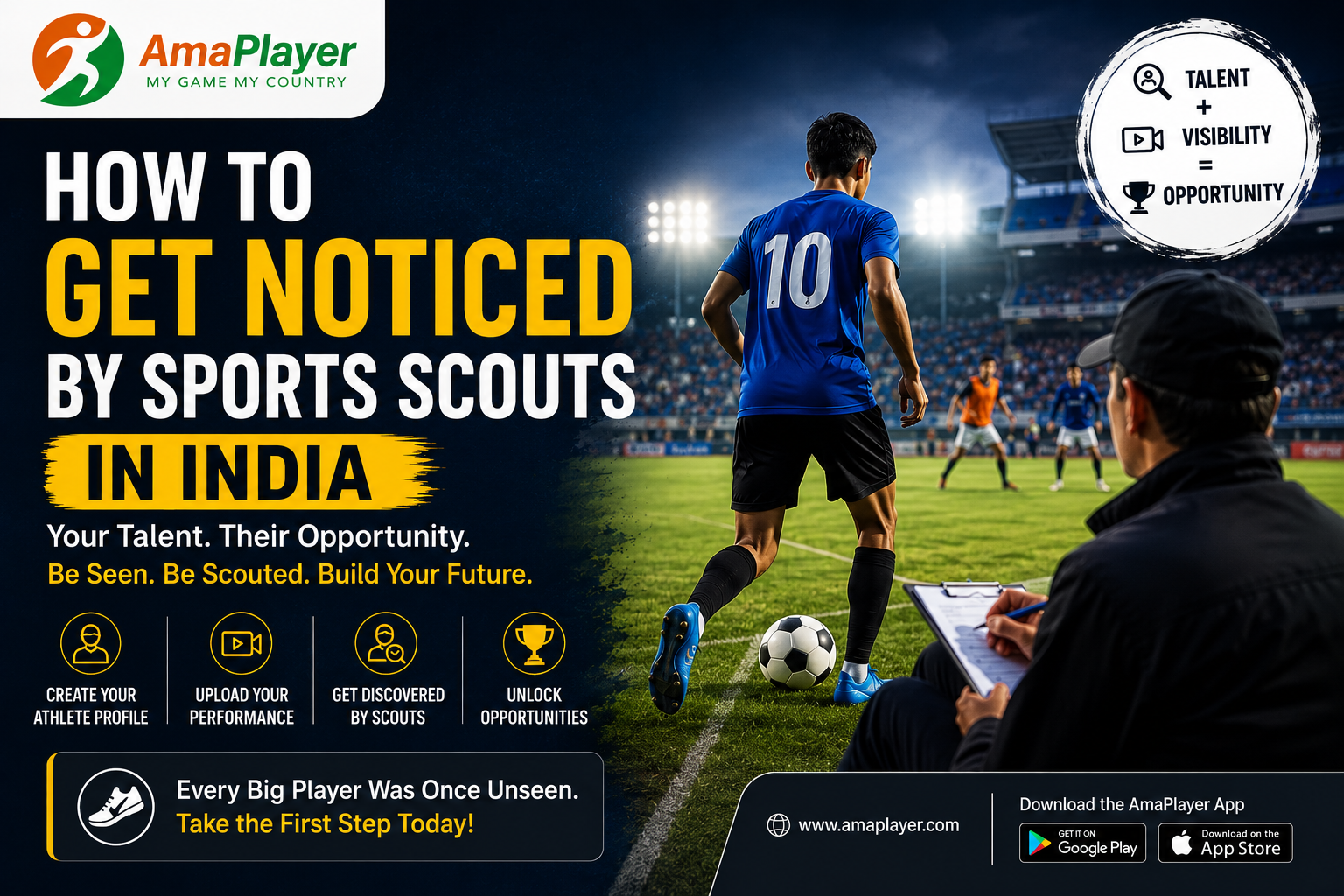 How to Get Noticed by Sports Scouts in India