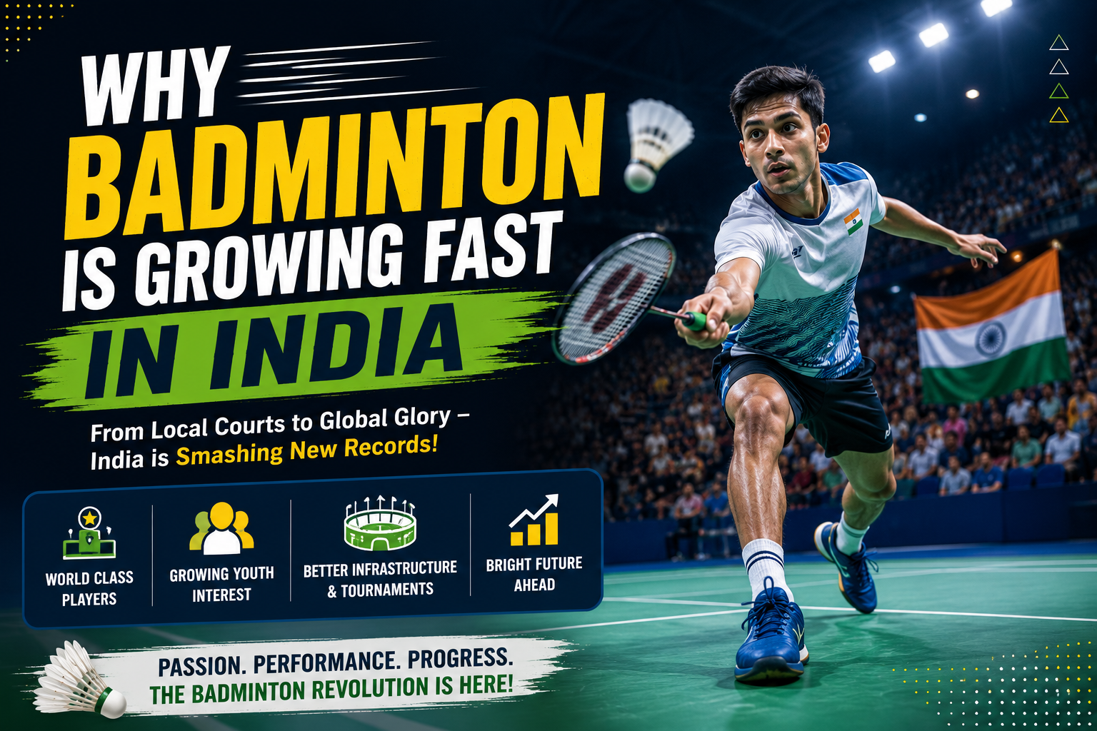 Why Badminton Is Becoming India’s New Favorite Sport