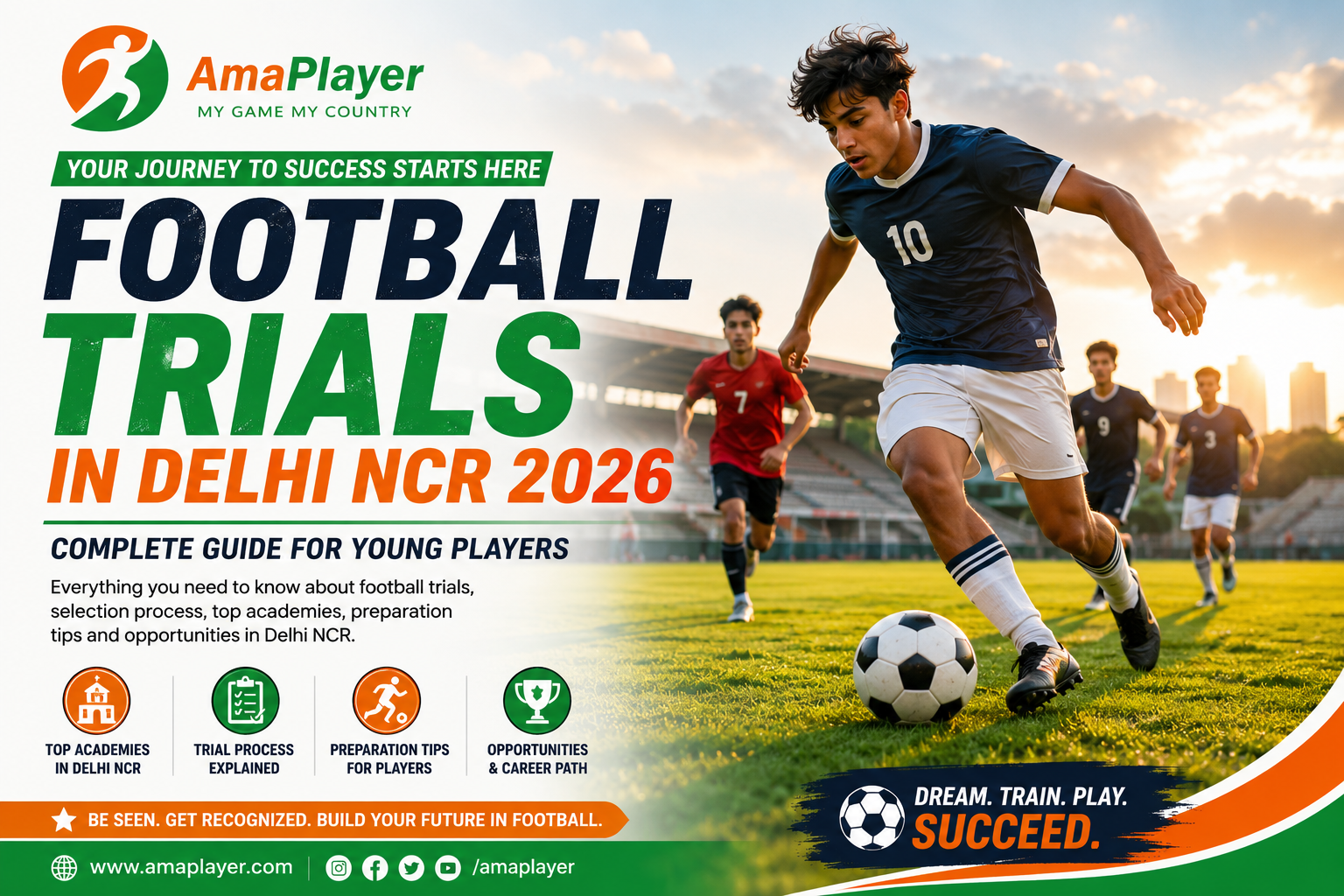 Football Trials in Delhi NCR 2026: Complete Guide for Young Players