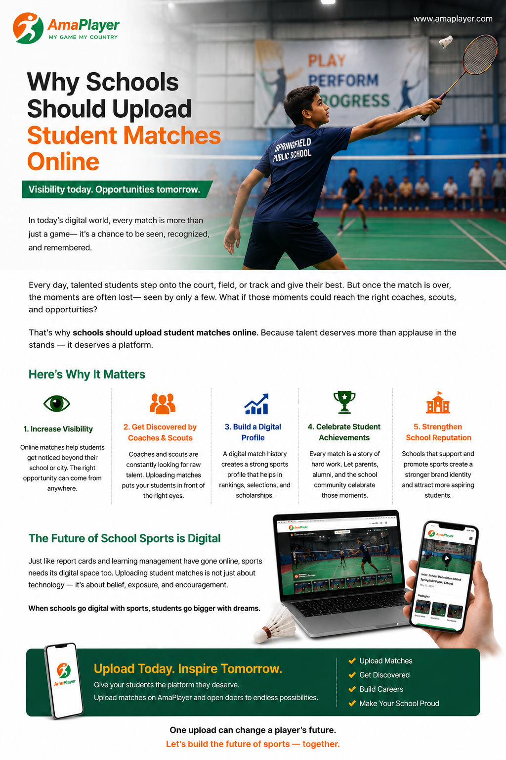 Why Schools Should Upload Student Matches Online